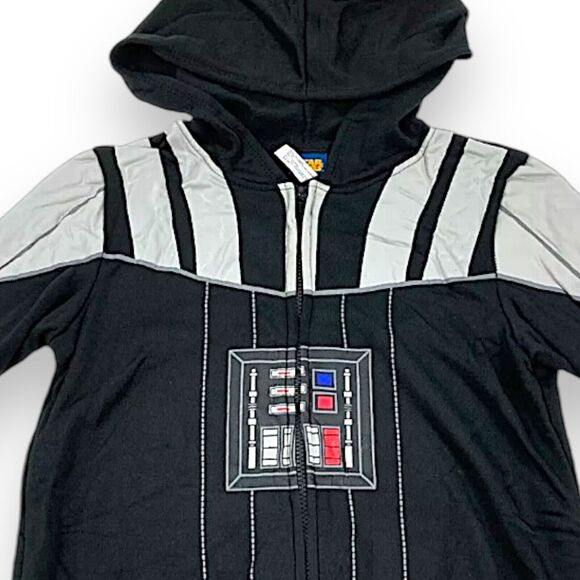 Disney Star Wars Darth Vader Fleece Costume Hoodie - WOMENS S/M (up to size 8) - Picture 5 of 13